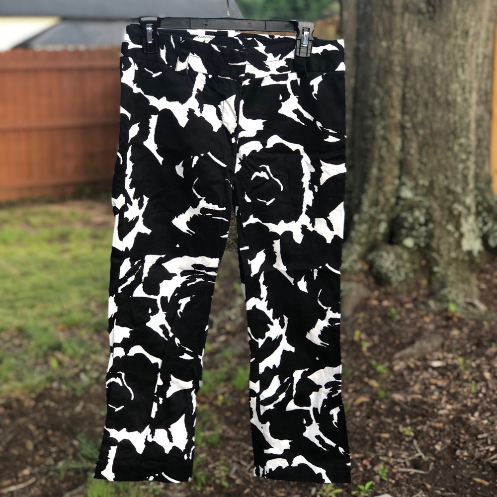 J Crew Printed Capris